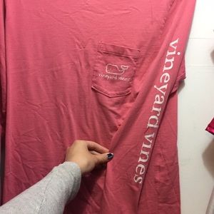 Vineyard vines coral men’s long sleeve